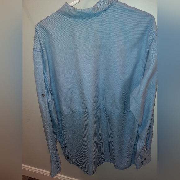 Men's Cabela's size large lightweight vented fishing shirt EUC - Picture 6 of 9